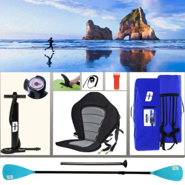 DURAERO SUP tartozékok és használati inspirációk vízi sportokhoz